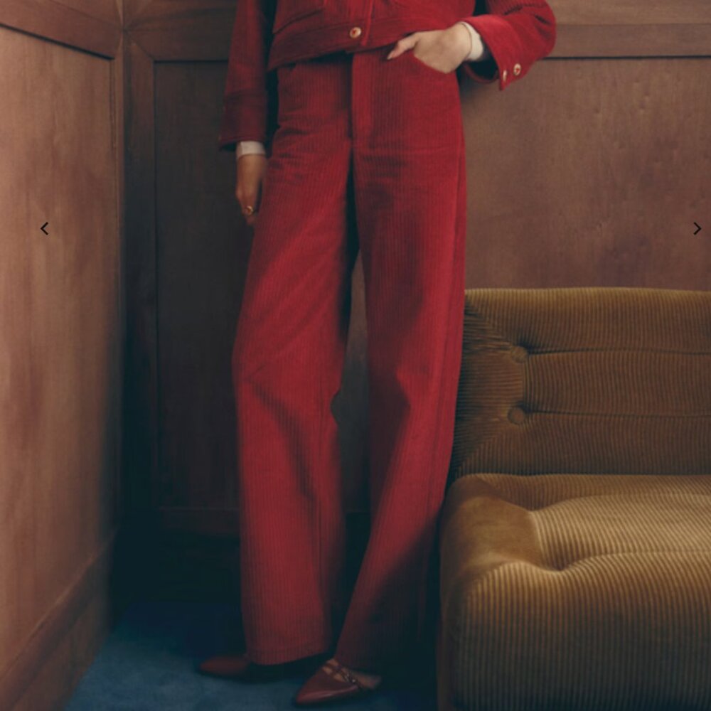 The Wide Leg Trousers - Sézane x Antoinette Poisson